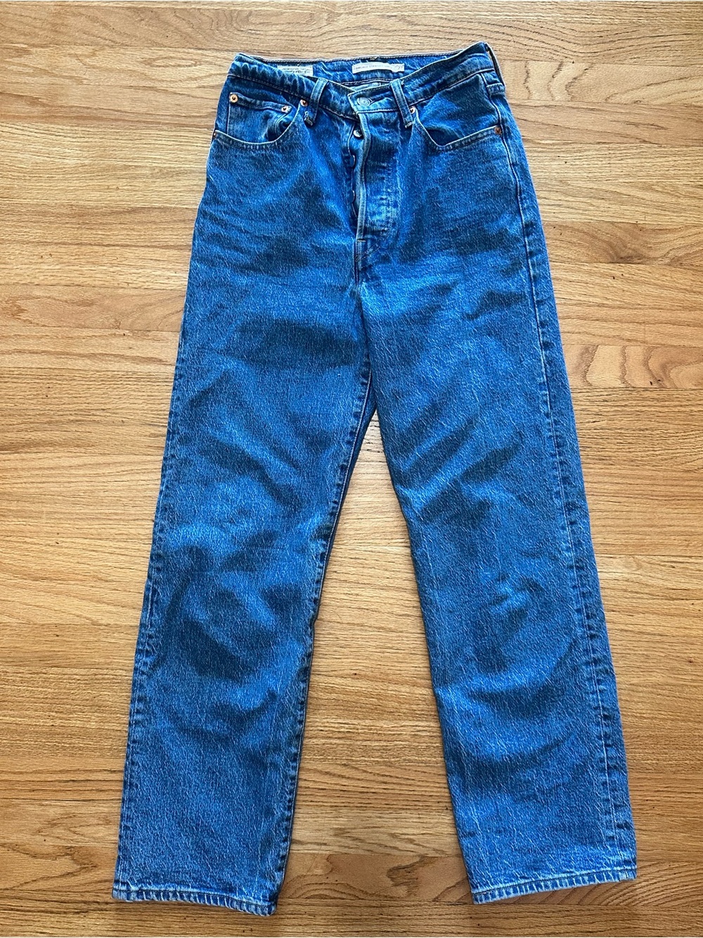 Levi’s Ribcage Straight Ankle Jeans